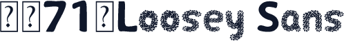宋画71，Loosey Sans