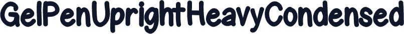 GelPenUprightHeavyCondensed