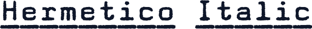 Hermetico Italic
