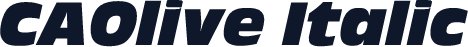 CAOlive Italic