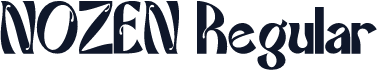 NOZEN Regular