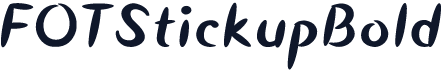 FOTStickupBold