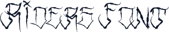 Riders Font