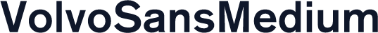VolvoSansMedium