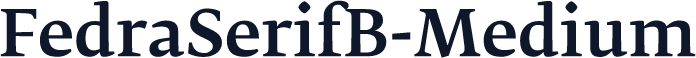 FedraSerifB-Medium