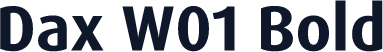 Dax W01 Bold