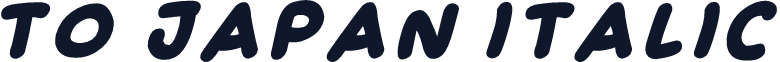 To Japan Italic