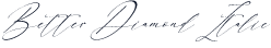 Better Diamond Italic
