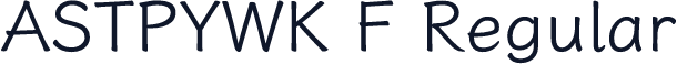 ASTPYWK F Regular