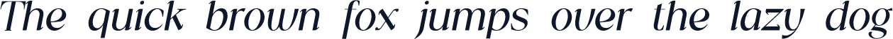 Quirk Modula Medium Italic