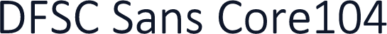 DFSC Sans Core104