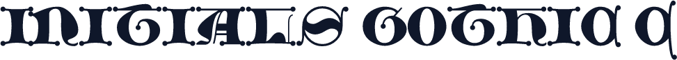 Initials Gothic C