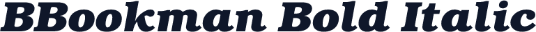 BBookman Bold Italic