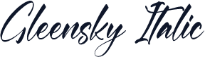 Gleensky Italic