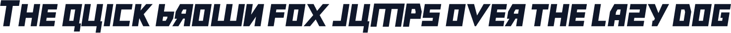 Bolshevik Bold Oblique