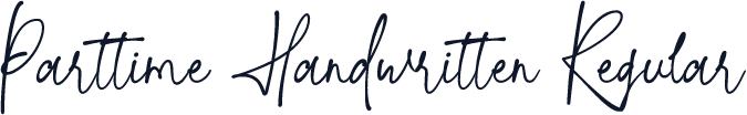 Parttime Handwritten Regular