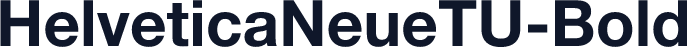 HelveticaNeueTU-Bold
