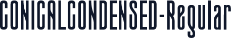 CONICALCONDENSED-Regular
