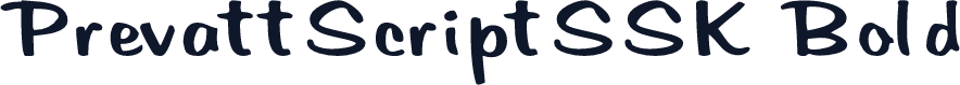 PrevattScriptSSK Bold
