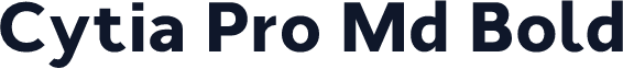 Cytia Pro Md Bold