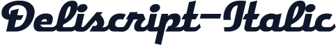 Deliscript-Italic