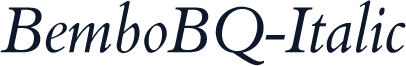 BemboBQ-Italic