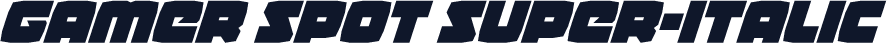 Gamer Spot Super-Italic