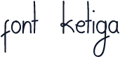 font ketiga