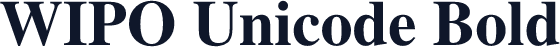 WIPO Unicode Bold