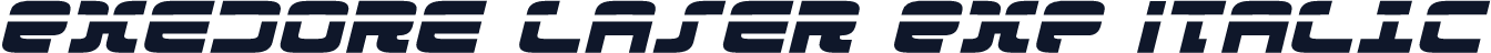 Exedore Laser Exp Italic