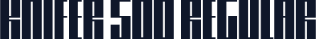 Knifer 500 Regular