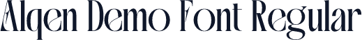 Alqen Demo Font Regular