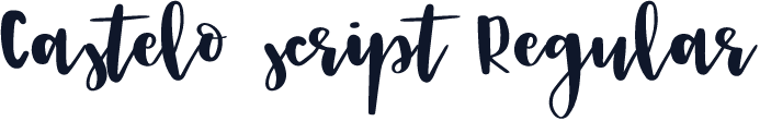 Castelo script Regular