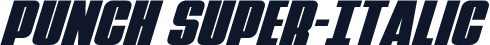 Punch Super-Italic