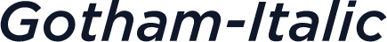 Gotham-Italic