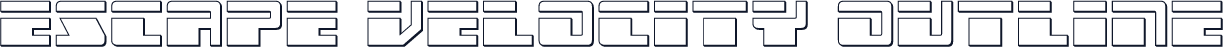 Escape Velocity Outline
