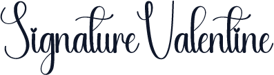 Signature Valentine