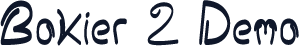 Bokier 2 Demo