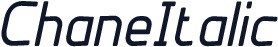 ChaneItalic