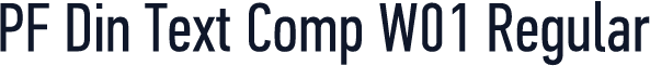 PF Din Text Comp W01 Regular
