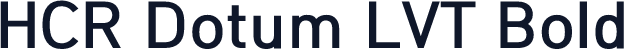 HCR Dotum LVT Bold