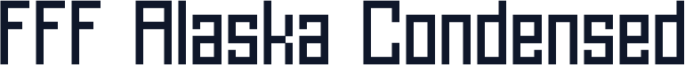 FFF Alaska Condensed