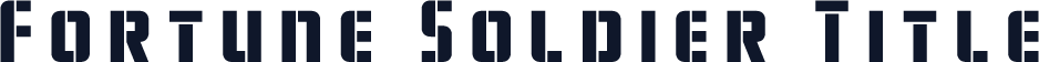 Fortune Soldier Title