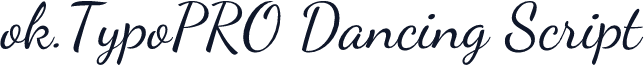 ok.TypoPRO Dancing Script