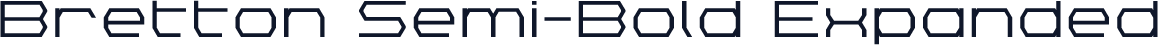 Bretton Semi-Bold Expanded