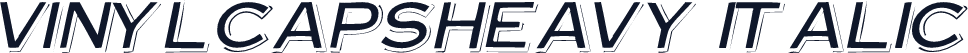VinylCapsHeavy Italic