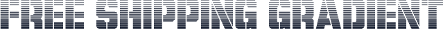 Free Shipping Gradient