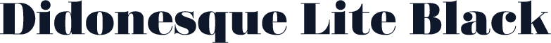 Didonesque Lite Black