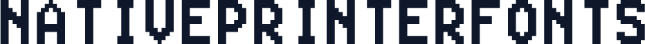 NativePrinterFontS