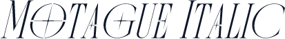 Motague Italic